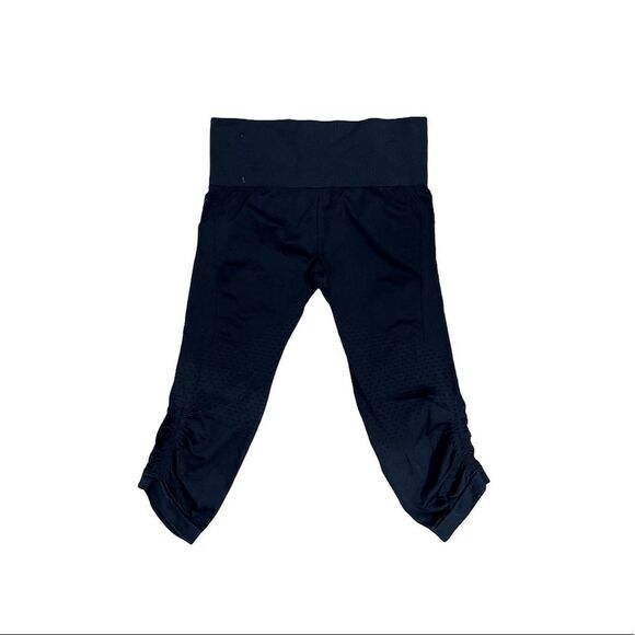 Academy Ltd black scrunch cropped leggings medium - Picture 1 of 11